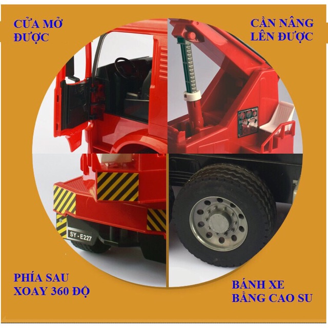 Xe công trình size to tỉ lệ 1:20