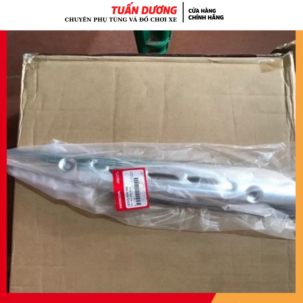 Tấm chắn nhiệt ống pô xe DREAM Việt - Ốp chống nóng ống xả Supper Dream hàng CHÍNH HÃNG