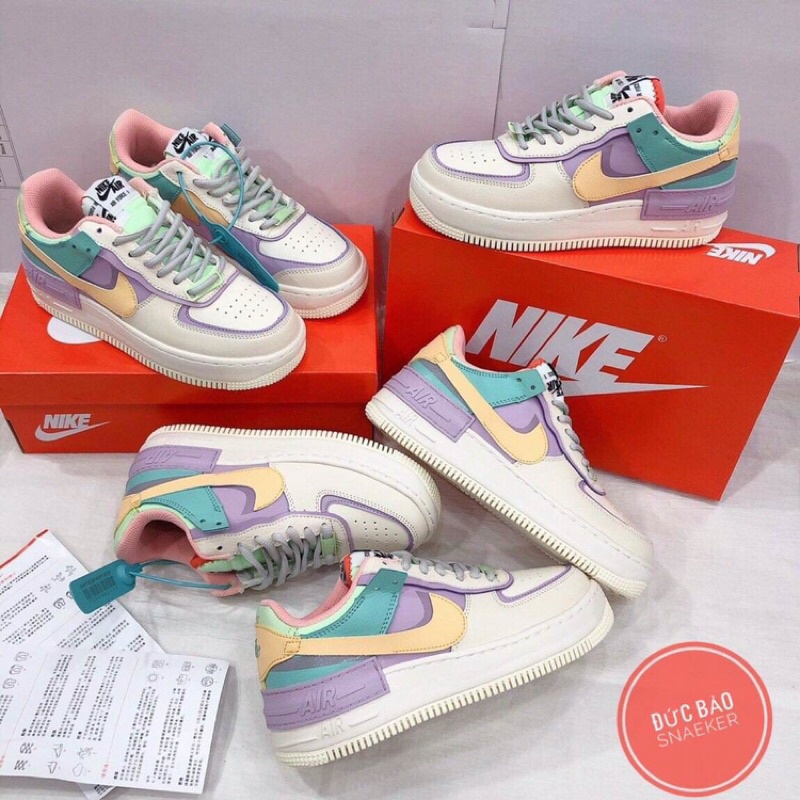 Giày ni...ke 7 màu,cầu vồng❤️❤️Full box ,Full Bill 36-43