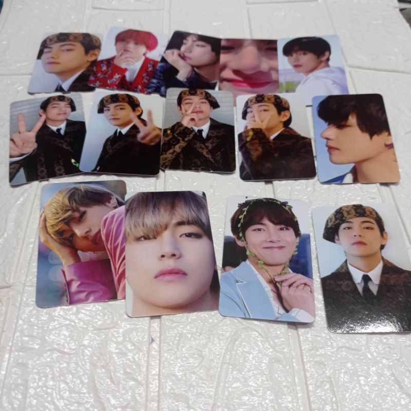 Bộ 14 Thẻ Ảnh Thần Tượng Bts V DICON Độc Đáo