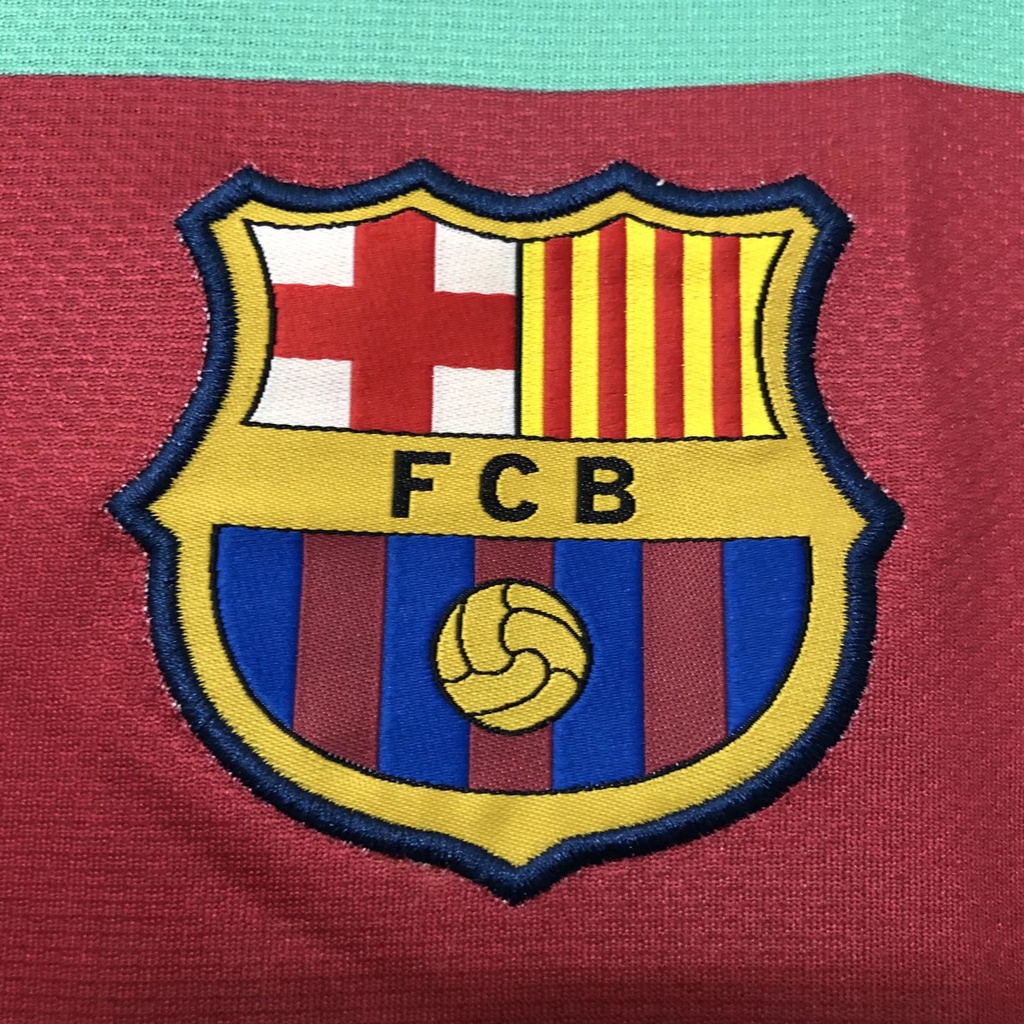 * Spot * retro jersey 10-11 barcelona sân khách áo bóng đá thể thao