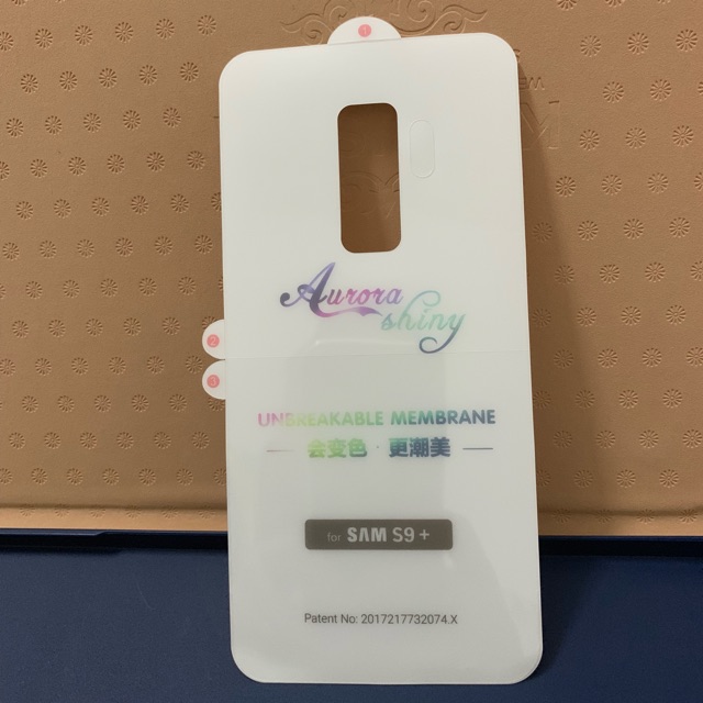 Dán PPF mặt sau cho Samsung Galaxy S9 Plus