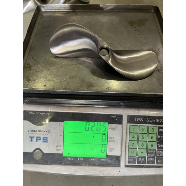 Chân vịt inox AB 5hp 5.5hp chân vịt 2 cánh máy xăng inox 304