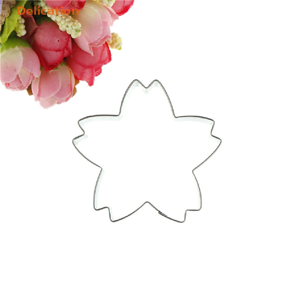 Khuôn Cắt Bánh Quy Hình Hoa Anh Đào Bằng Thép Không Gỉ