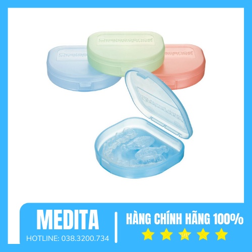 Hộp Nhựa Đựng Máng Ngậm Opalescence khay Để Hàm Ngậm Tẩy Trắng Răng tiện lợi sang trọng gọn nhẹ
