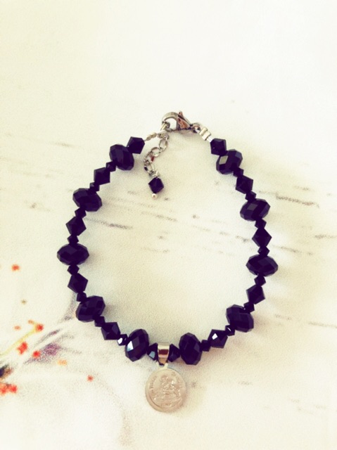 Vòng Tay-Chuỗi 10 Kinh Pha Lê Áo