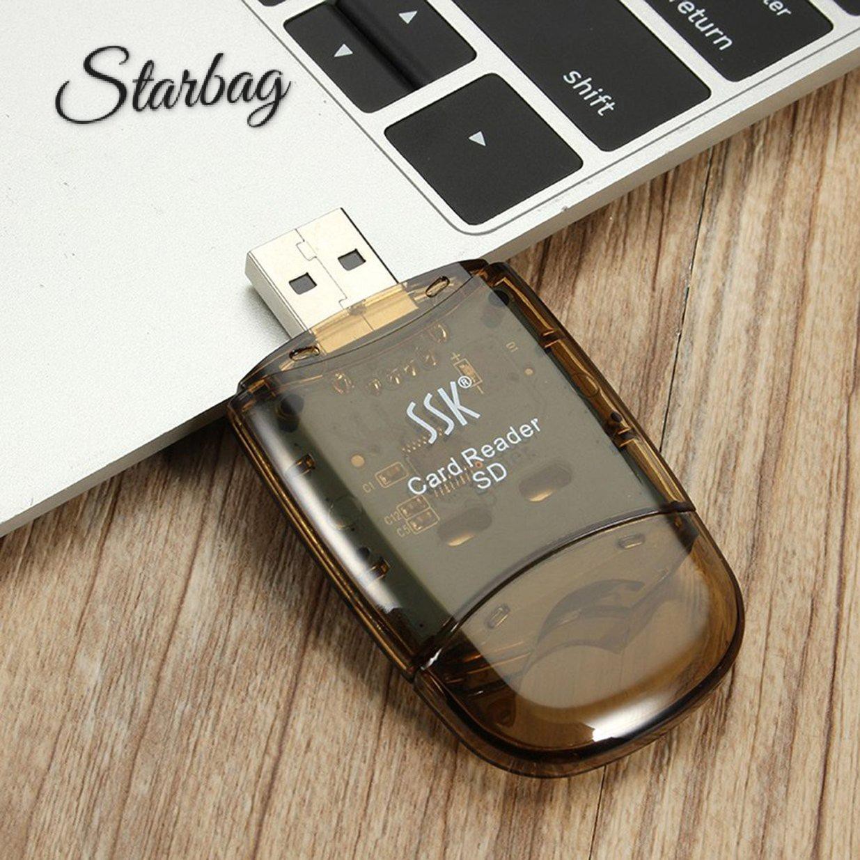 Đầu Đọc Thẻ Nhớ Sd Cổng Usb 2.0 Ssk Scrs026