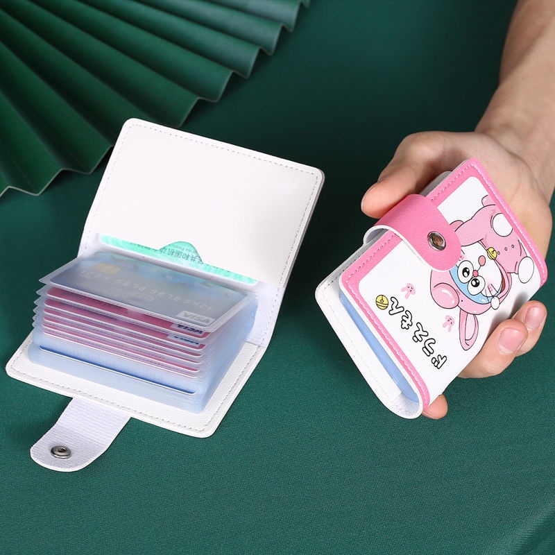 Ví Đựng Thẻ Ngân Hàng Cỡ Nhỏ Siêu Mỏng Họa Tiết Doraemon Đáng Yêu 2022
