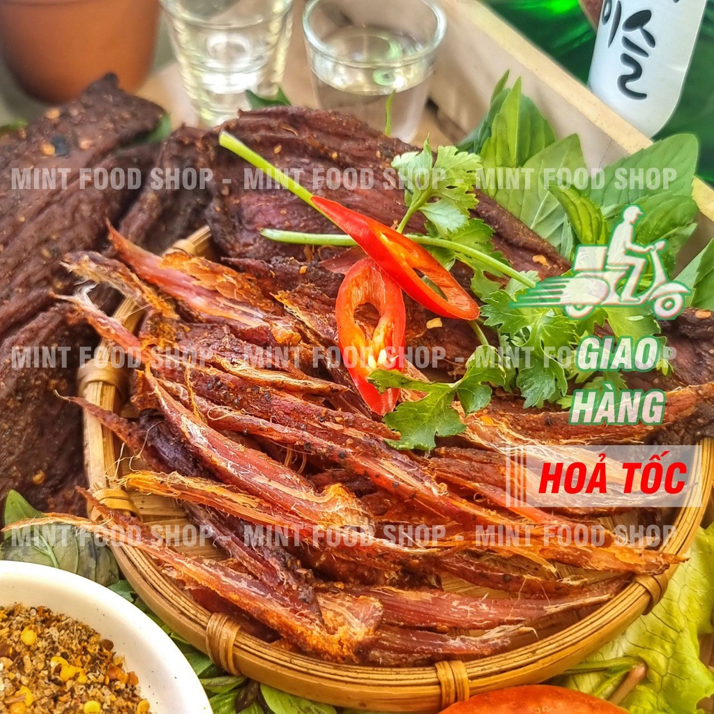 Thịt Lợn Gác Bếp Vị Tây Bắc  - Túi 500Gram HCK