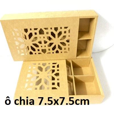 Hộp giấy đựng bánh trung thu 50gr đến 80gr set 10 hộp mới 2022