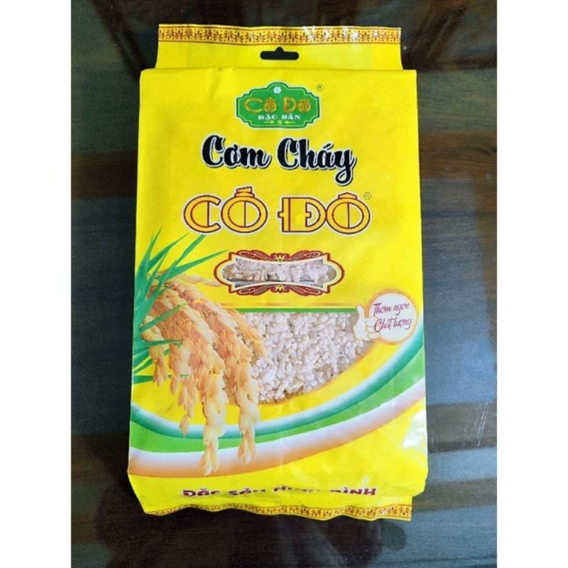 1 THÙNG 10 gói cơm cháy CỐ ĐÔ HOA LƯ- Đặc sản Bái Đính Ninh Bình OCOOP 4 SAO