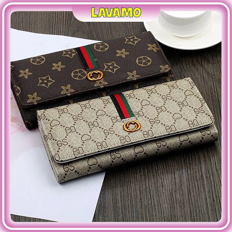 Ví nữ đẹp dáng dài cầm tay thời trang cao cấp nhiều ngăn đựng tiền VD121