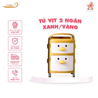 TỦ VỊT 2 NGĂN XANH VÀNG