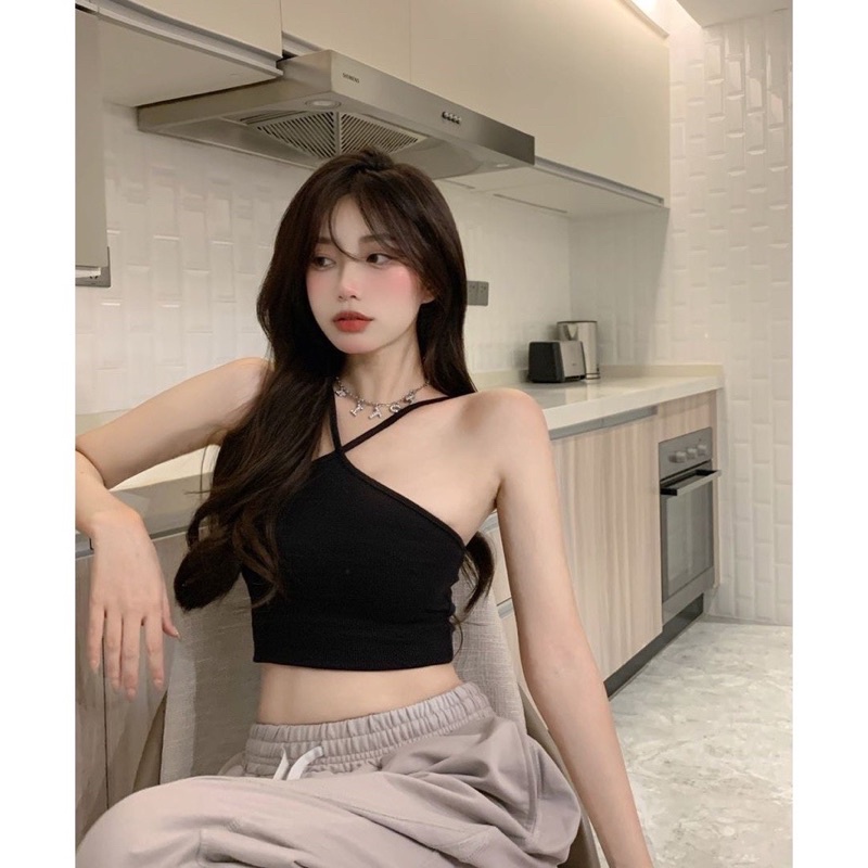 ÁO YẾM CROPTOP NHỎ XINH Y1
