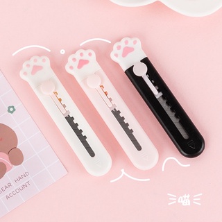 Dao dọc giấy mini hình chân mèo đáng yêu