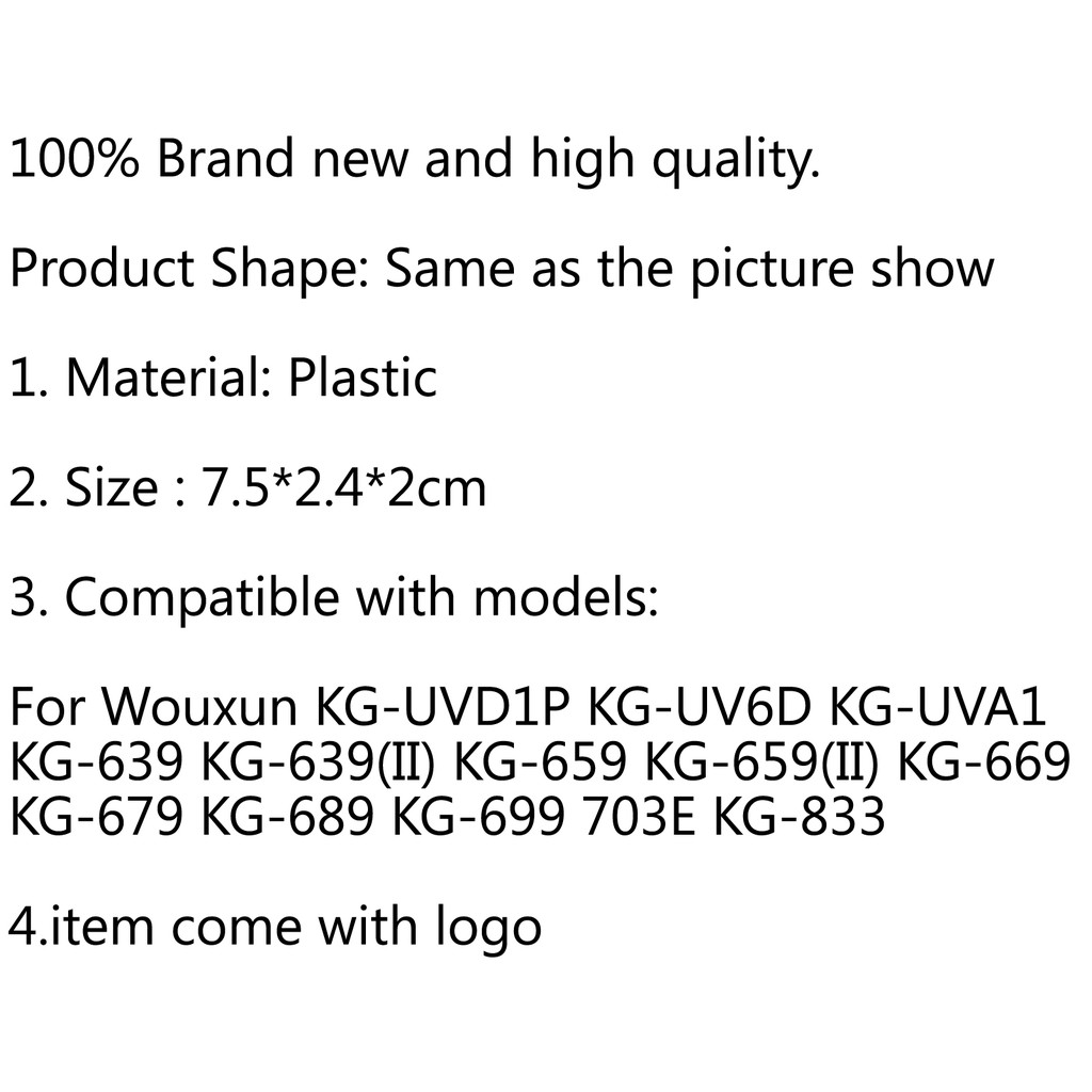 Phụ Kiện Kẹp Lưng Radio Hai Chiều Cho Wouxun Kg-Uvd1P Kg-669 Kg-679 | BigBuy360 - bigbuy360.vn
