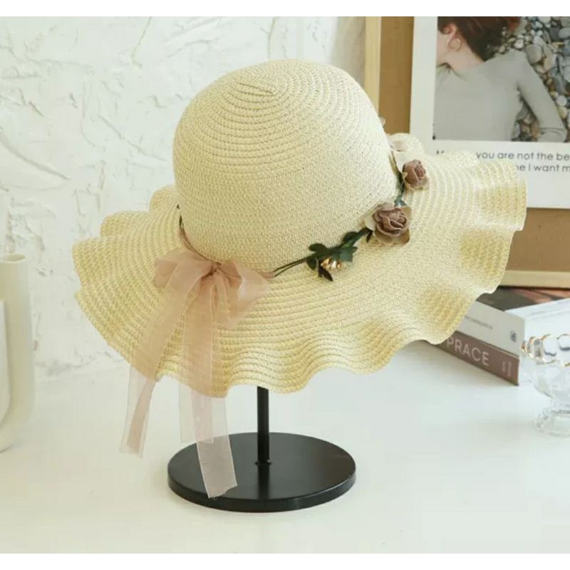 Nón rộng vành đi biển chống nắng Mũ rộng vành đi biển fedora