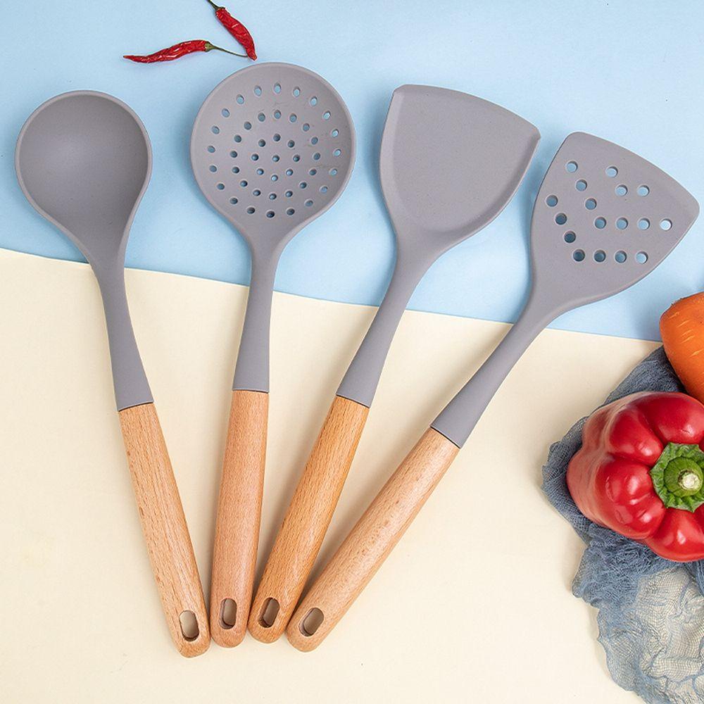 Xẻng Nấu Ăn Bằng Silicone Tiện Dụng Cho Nhà Bếp