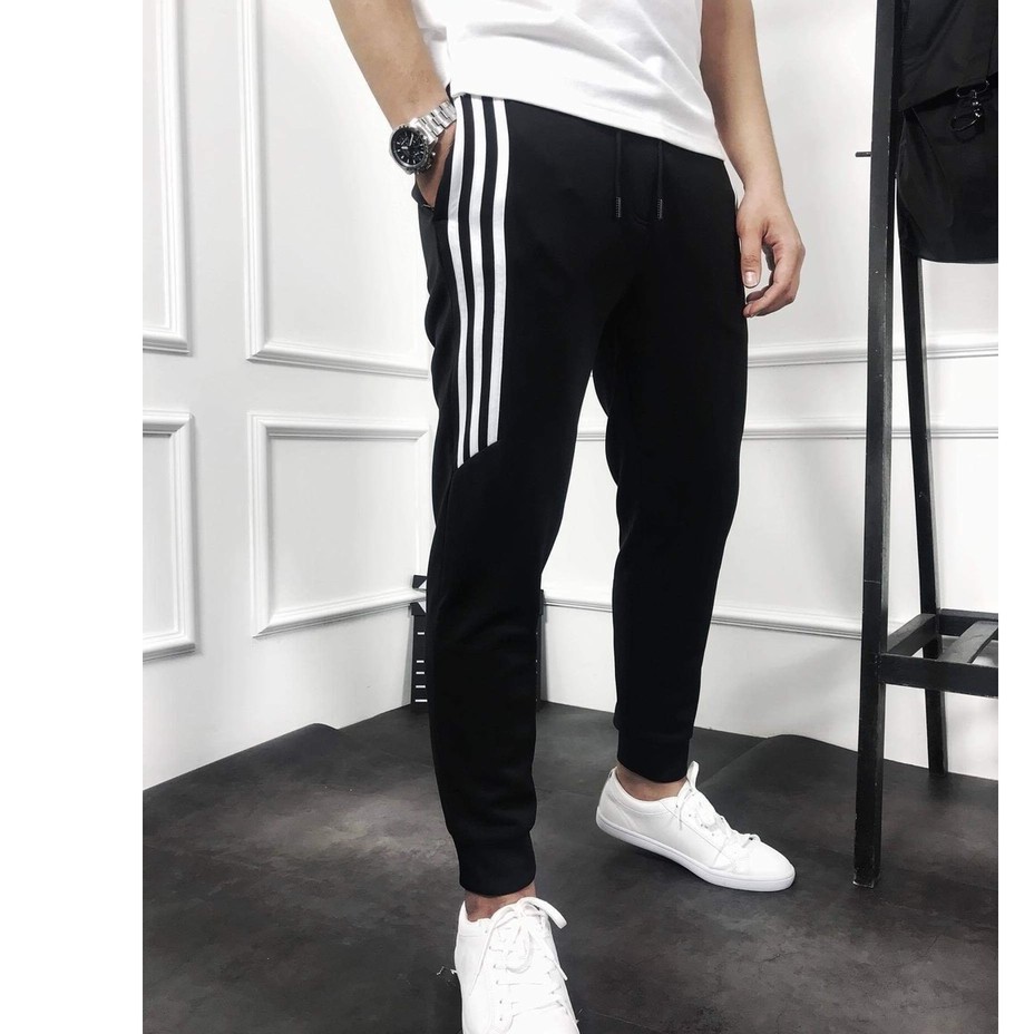 Quần Thể Thao Nam 3 Sọc Quần Nam Thu Đông Co Giãn Ống Suông ,Ống Côn | BigBuy360 - bigbuy360.vn