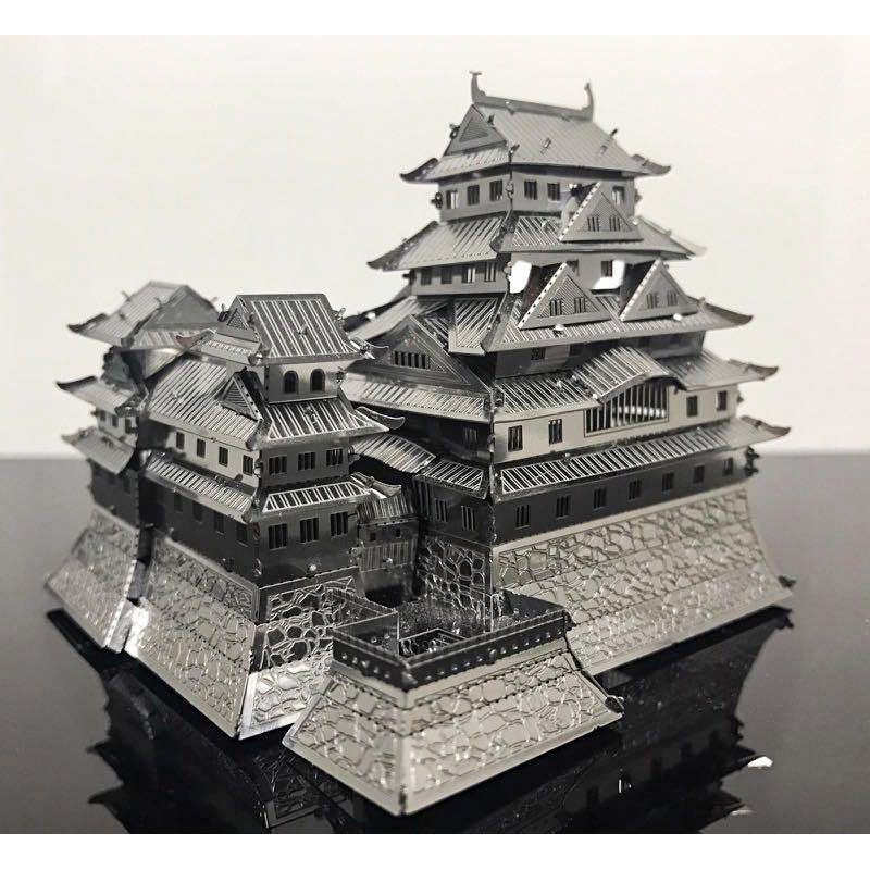Mô Hình Kim Loại Lắp Ráp 3D Metal Mosaic Lâu Đài Himeji Castle [chưa ráp]