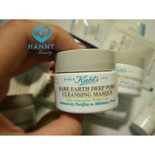 Mặt nạ đất sét kiehls mini sạch sâu lỗ chân lông, giảm mụn ẩn 14ml