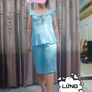 ĐỒ BỘ MẶC NHÀ 2 DÂY PHI LỤA ( CÓ 3 MẪU)