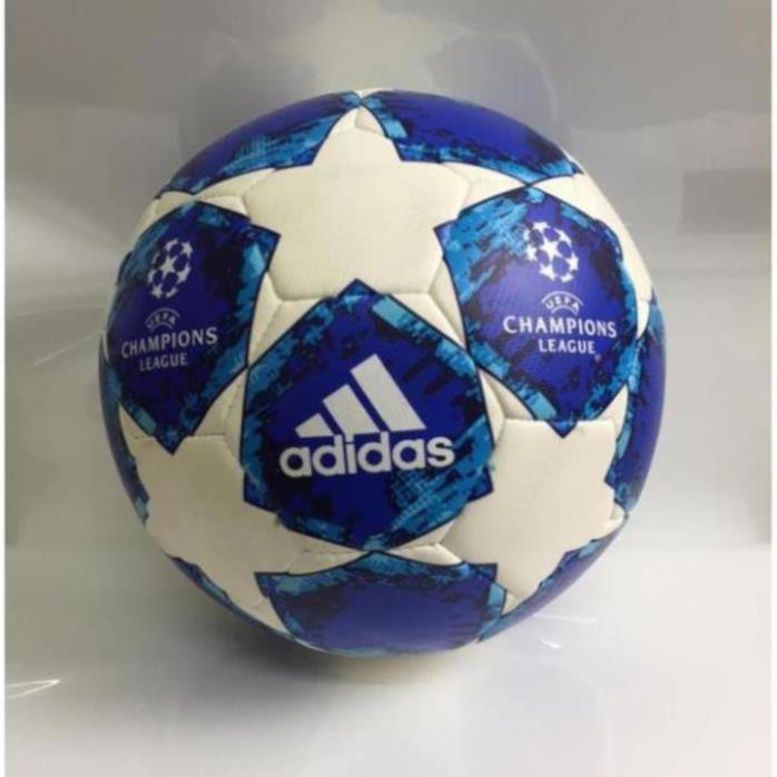 QUẢ BÓNG ĐÁ CUP C1 MÀU XANH DUONG NGÔI SAO MỚI ĐẸP RẺ 2019 (SỐ 5)