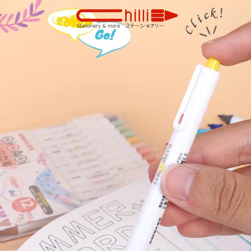 Set Bút Màu DIDADI Beifa Ngòi 0.6MM Mực Khô Nhanh, Nhiều Màu Sắc Tươi Sáng