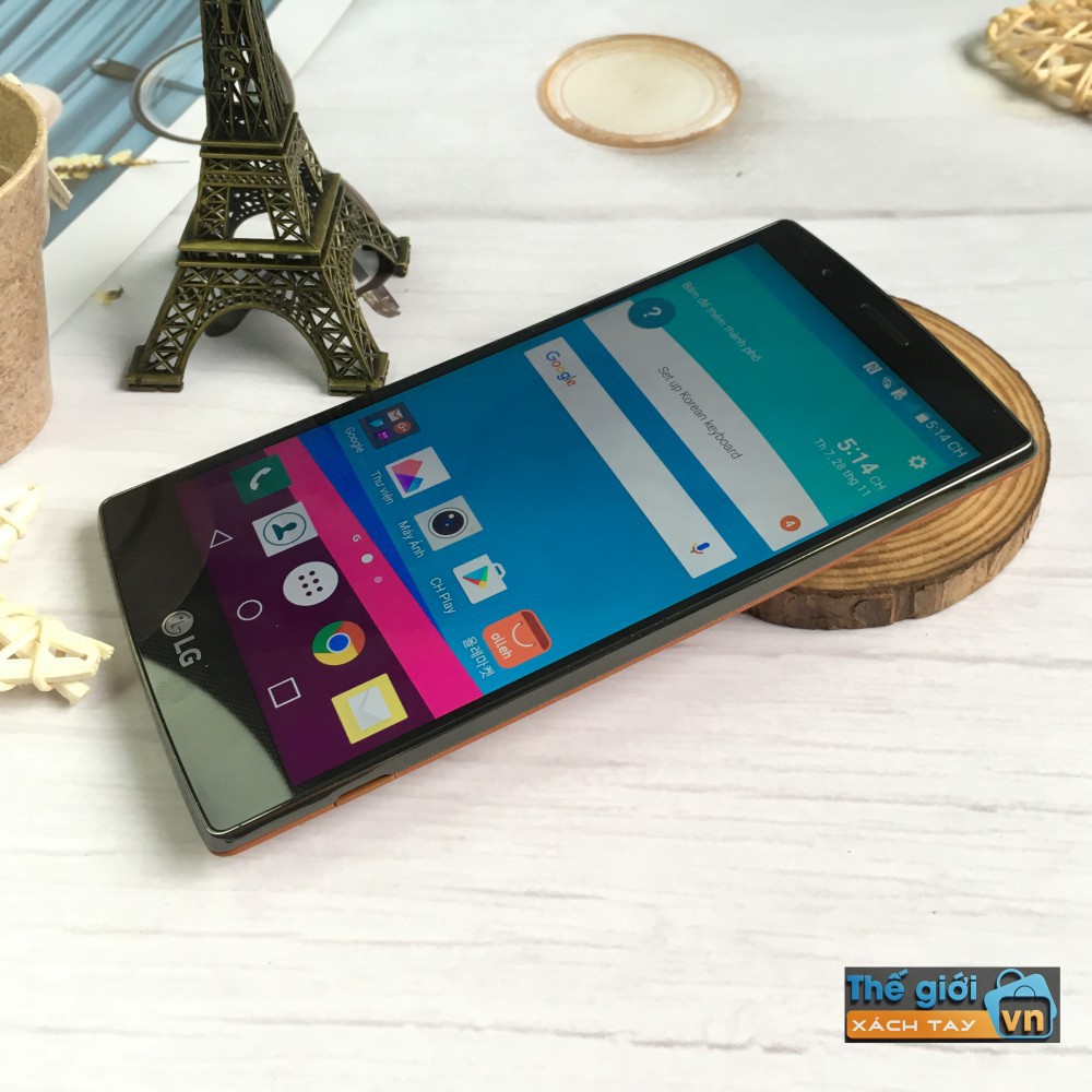 Điện Thoại LG G4 Chính Hãng -Cấu Hình Khủng ,Nắp Lưng Da bò tinh tế, Tặng Đầy Đủ Phụ Kiện | BigBuy360 - bigbuy360.vn