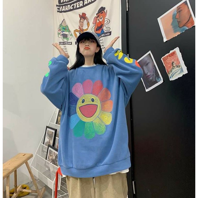 🌻🌻 ÁO SWEATER NỈ HOA KAIKAI KIKI