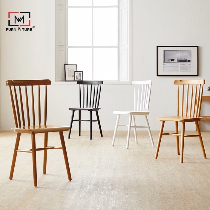 Ghế gỗ cao cấp hàng chuẩn xuất khẩu Hàn Quốc nhiều phối màu - thương hiệu MW FURNITURE - Nội thất căn hộ