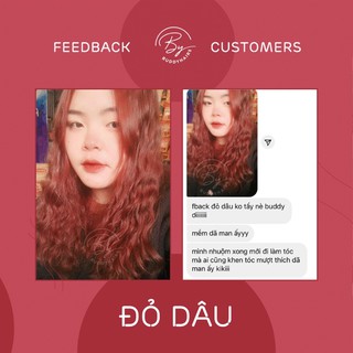 Thuốc nhuộm tóc Đỏ dâu Buddyhairs