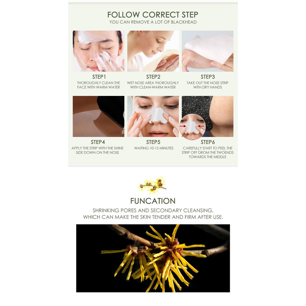 (Hàng Mới Về) Miếng dán lột mụn FOCALLURE Làm sạch sâu Lột Mụn Đầu Đen Vùng Mũi Mặt Nạ Deep Cleaning mĩ phẩm nội địa trung | BigBuy360 - bigbuy360.vn