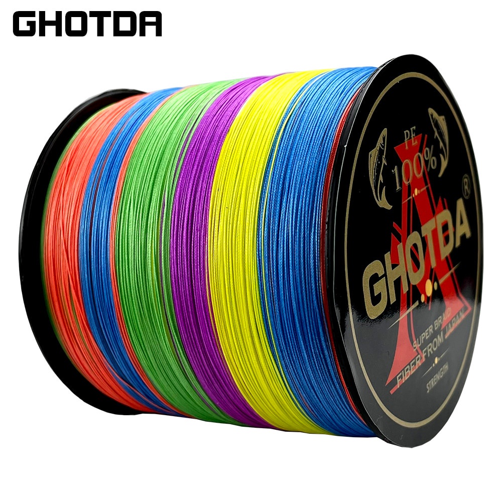 Cuộn Dây Câu Cá Bện 12 Sợi PE X12 300M 500M