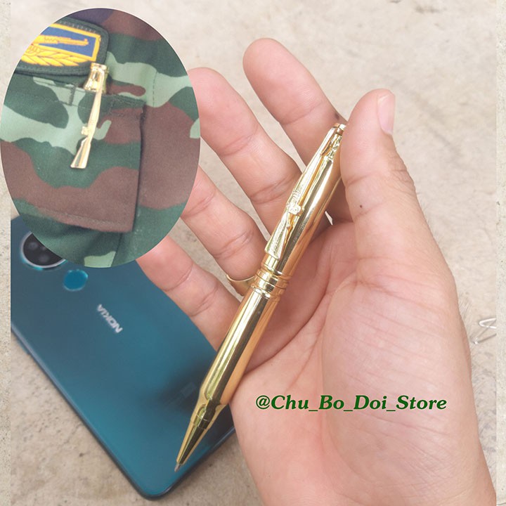 BÚT BI VỎ ĐẠN – VIẾT LÀM BẰNG VỎ ĐẠN