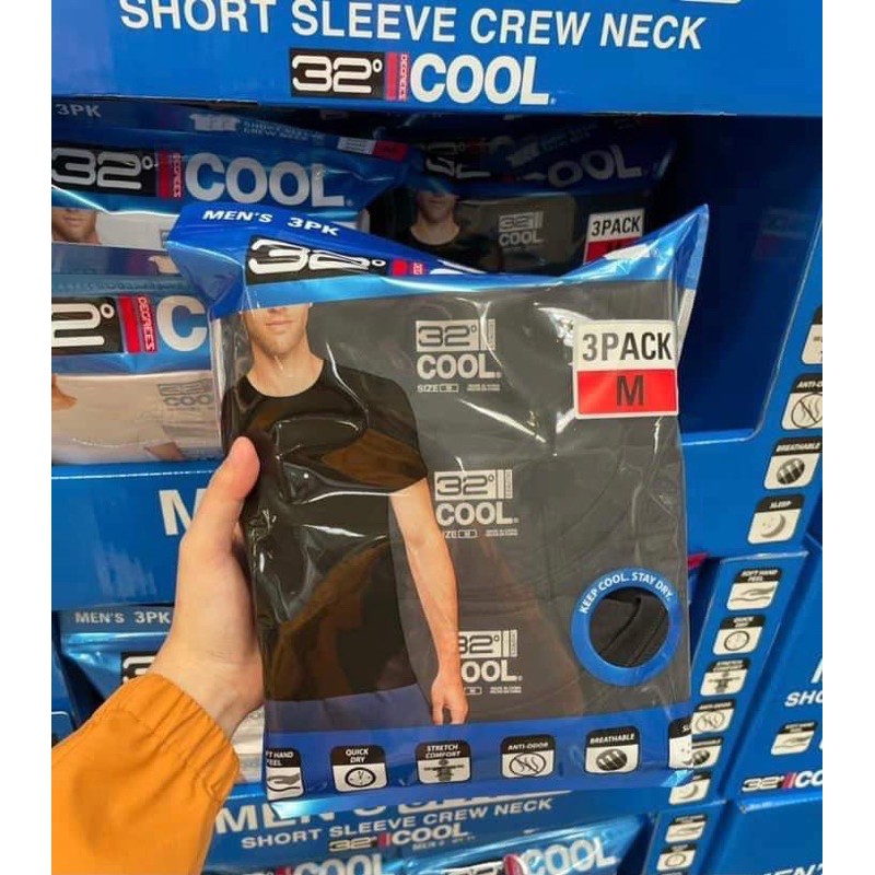 SET 3 ÁO NAM 32*Degrees COOL (săn sale Costco Mỹ) | BigBuy360 - bigbuy360.vn