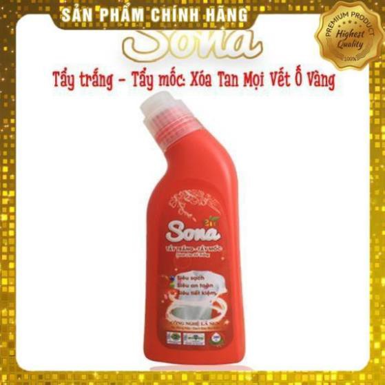 Tẩy Trắng - Tẩy Mốc sinh học SoNa 280ml, Tẩy Ố Và Vết Bẩn Khó