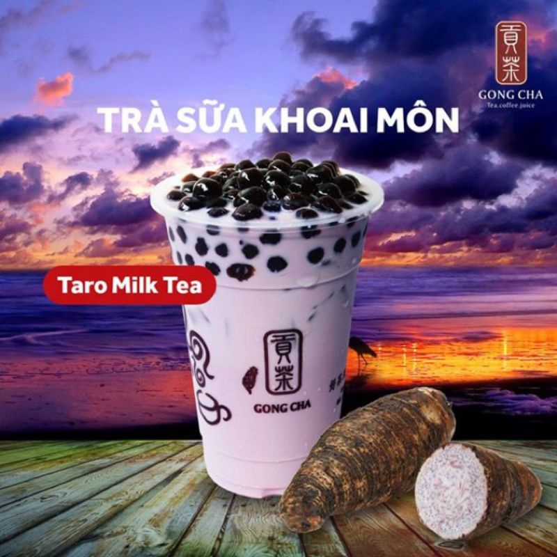 Bột trà sữa Khoai Môn/ Socola King túi 100g