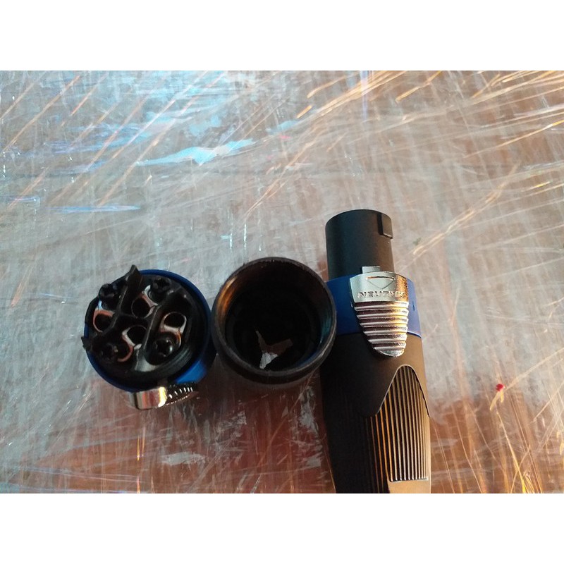 Combo 2 jack loa speakon neutrik NL4FX cao cấp