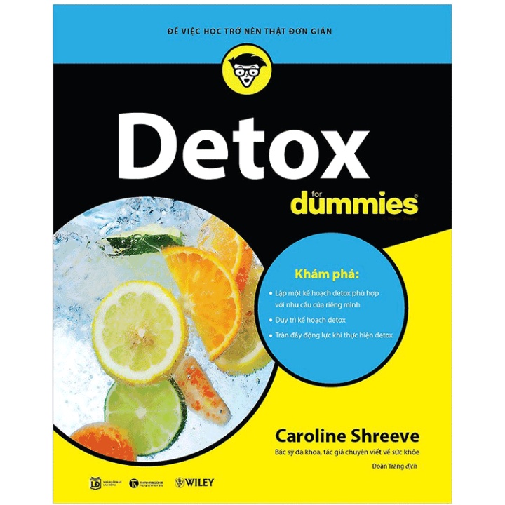 Sách - Detox For Dummies - Caroline Shreeve