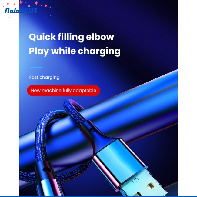 Dây Cáp Sạc Usb Nhanh 90 Độ Hình Chữ L Bằng Hợp Kim Cho Iphone 13 12 11 Pro