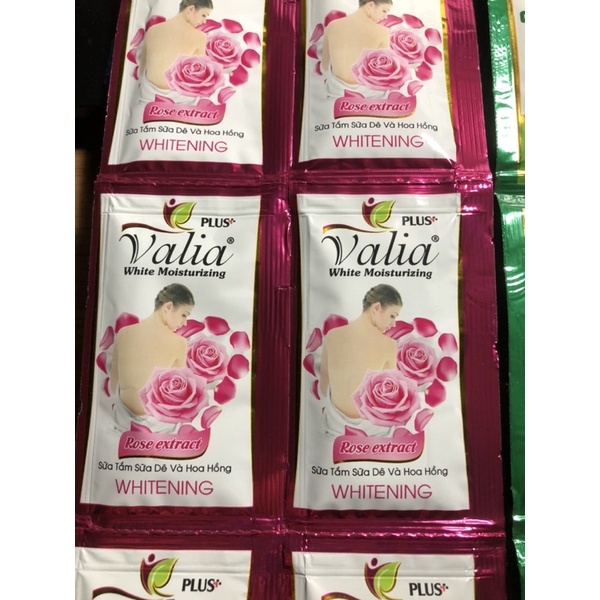 Thùng sữa tắm Valia 1000 gói