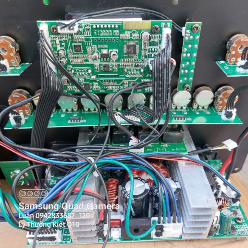 Mạch Loa Kéo 4 tấc Đôi Thế Hệ Mới Reverb DSP 19x38