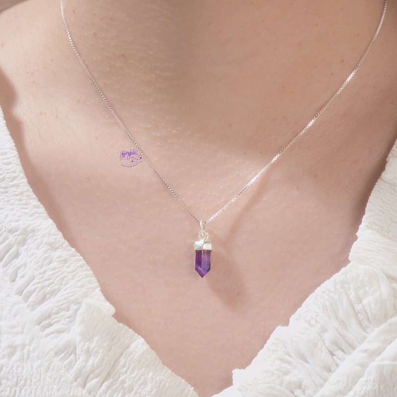 Mặt Dây Chuyền Đá Thiên Nhiên Bạc 925 Wanderlust SP004333 Gypsy.lala