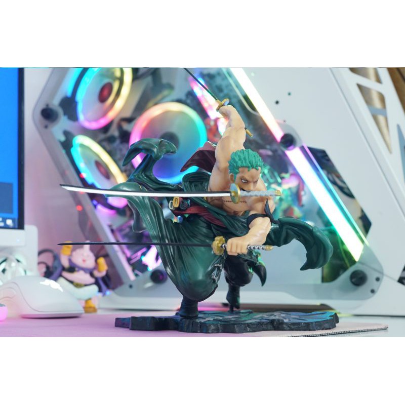 MÔ HÌNH ZORO MÚA KIẾM 20CM