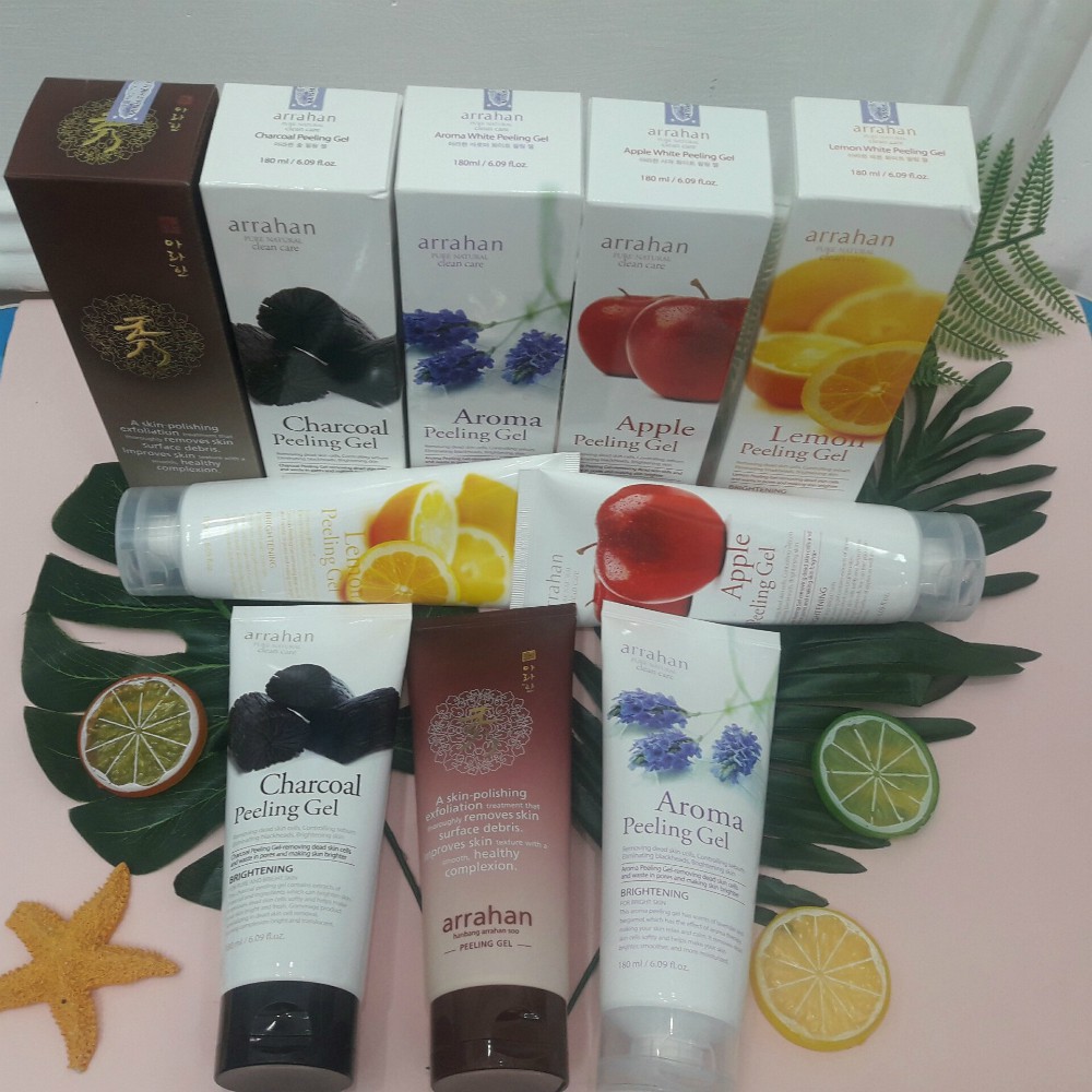 Kem Tẩy Tế bào da chết MỸ PHẨM chăm sóc da Hàn Quốc Chính Hãng vị hoa quả táo Arahan Apple White Peeling Gel | BigBuy360 - bigbuy360.vn