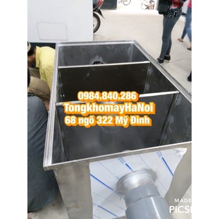 Bể tách mỡ , thùng tách mỡ inox 304
