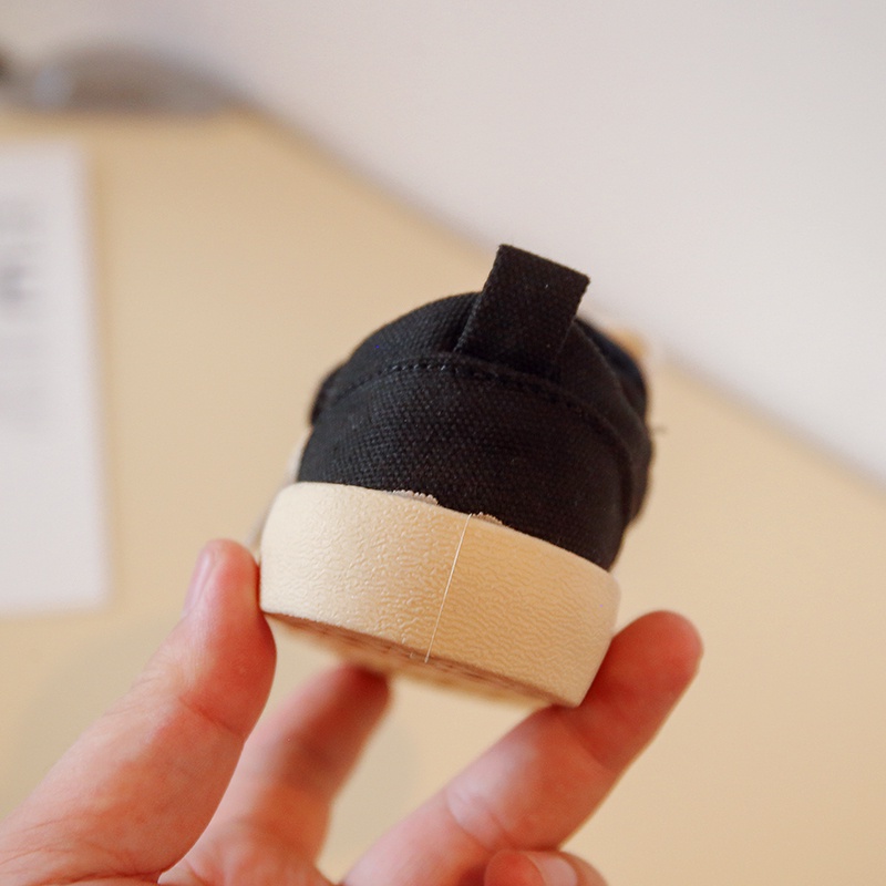 Giày Thể Thao Đế Mềm Chống Trượt Màu Trơn Cột Dây Thời Trang Cho Bé Trai Và Gái 2-12 Tuổi