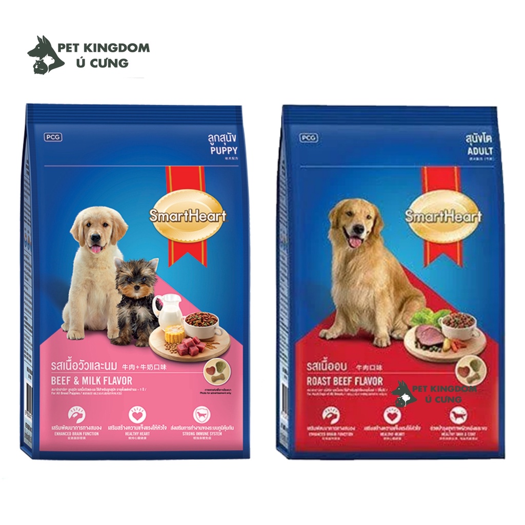 Thức ăn cho chó Smartheart gói 400g