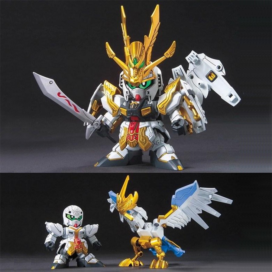 Đồ chơi lắp ráp SD/BB KC Gundam Tam Quốc Gia Cát Lượng - Mô hình Gundam Anime New4all